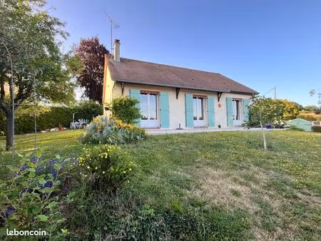 pavillon 75 m² rénové - terrain 1263 m² - dpe c - 5 min centre bernay