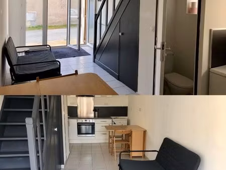 ? maisonnette meublée de 40 m² en plein centre de st savin