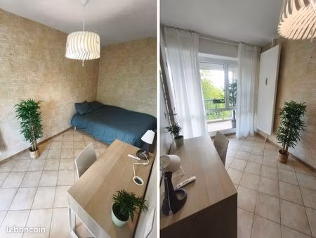 chambre privée dans appartement partagé-université cergy pontoise-rer a cergy-préfecture à