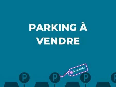 vente parking / box  villemomble