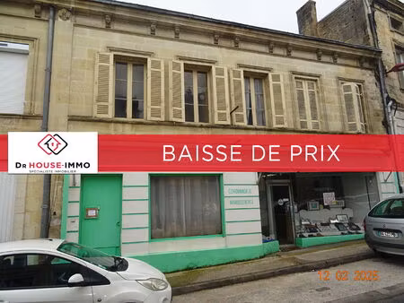 immeuble 230 m² en pierre au centre ville
