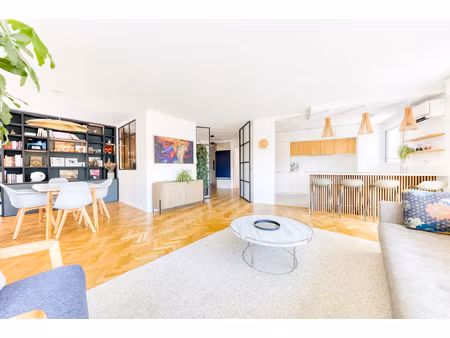 appartement familial 5 pièces de 120 m2 rénové par architect