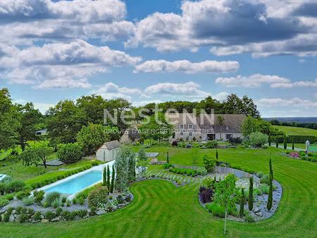 propriété de charme à vendre à 15 min d'argentat - parc paysagé et arboré avec piscine - 4