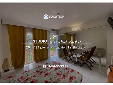 location studio meublé  proche de la marina de bas-du-fort