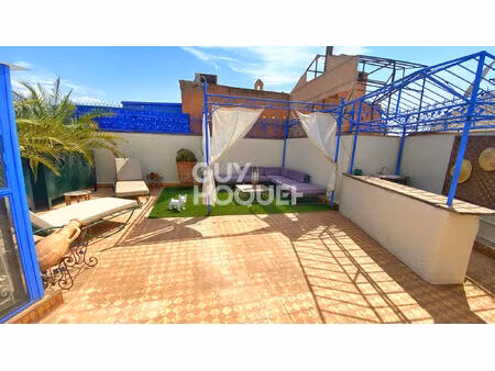 riad d'exception à vendre au coeur de la kasbah  marrakech - réf 260074ve
