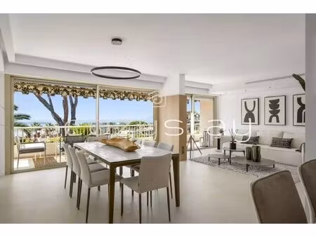 5 pièces d’exception  vue mer  2 parkings  cannes californie