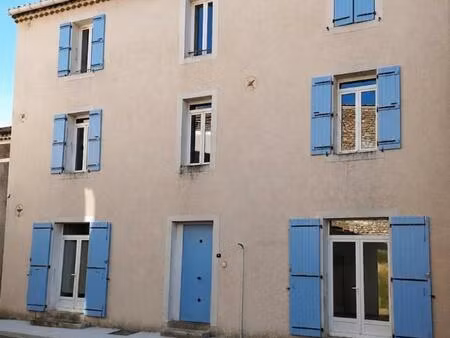 meyrannes (30)   immeuble de rapport de 264 m² (4 lots)   excellent dpe (c/a) ? compteurs 
