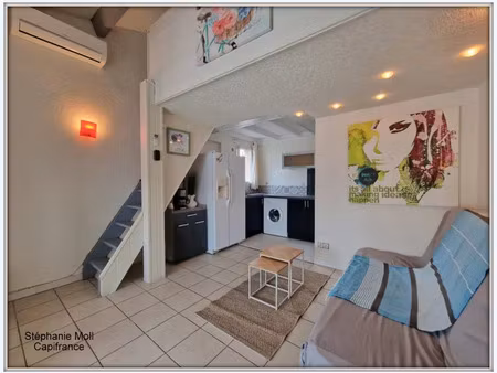 vente maison 2 pièces 38 m² gruissan (11430)