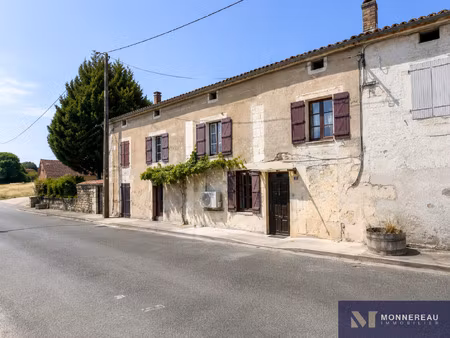 achat maison 5 pièces 124m² boisne la tude 16320