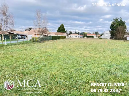 vente terrain 512 m² arvert (17530)