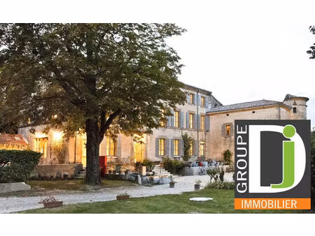 bastide d'exception du xviii? à vendre à montmeyran  avec g?