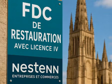 fdc de restauration avec licence iv