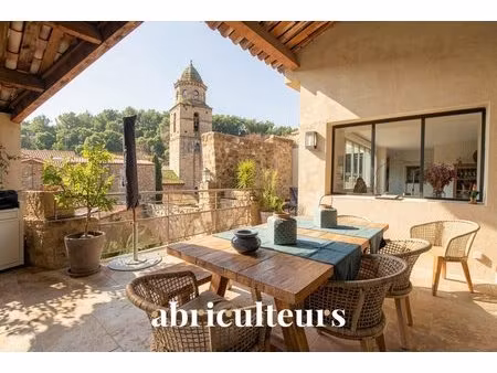 chef-d'oeuvre historique rénové en maison t5 de 260m² - 13840 rognes