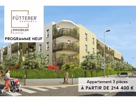 appartement t3 + terrasse + parking