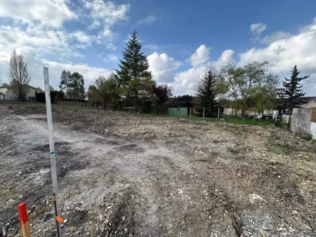 vente terrain 440 m² castres-gironde (33640)