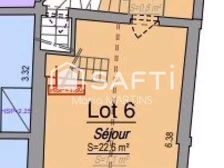 vente appartement 3 pièces 53 m² bordeaux (33000)