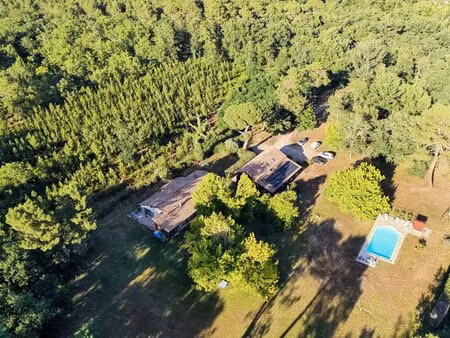 ensemble immobilier à anzex (47) - maison f4 +3 gîtes indépendants + piscine + spa