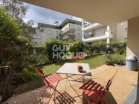 appartement mantes la jolie 3 pièces 2 chambres  jardin - place de parking