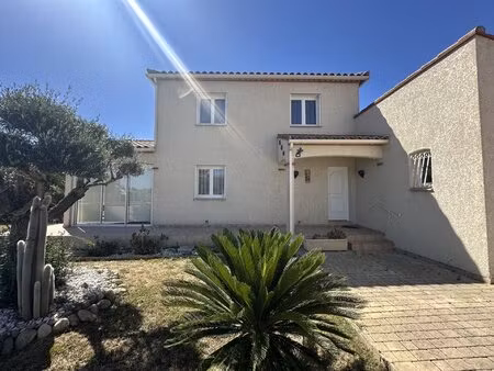 belle villa 4 faces à vendre à saint cyprien (66750)  3 chambres  garage  terrasse  grand.