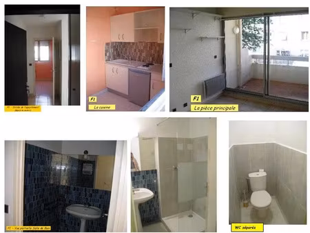 location appartement 1 pièce 24 m² à montpellier (34000)