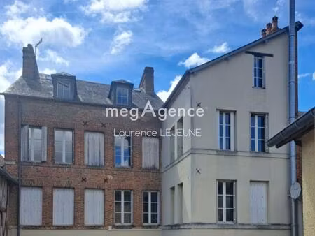 à orbec immeuble en monopropriété 7 appartements 1 boutique 1 local