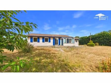 maison contemporaine de plain-pied des années 80
