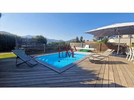 villa f4 + f2 avec piscine à 10 mn de porticcio