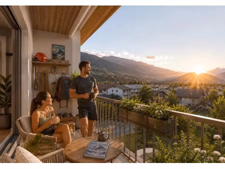 vente appartement neuf 2 pièces 46m2 marnaz - 232900 € - surface privée