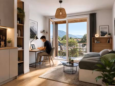 vente appartement neuf 1 pièces 33m2 marnaz - 197900 € - surface privée