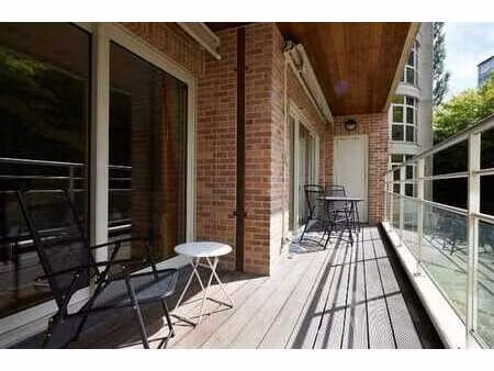 bois de la cambre! splendide appartement non meublé- 3 chamb