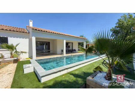 forcalqueiret - villa t5 contemporaine de 2020 avec piscine chauffée