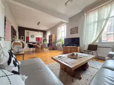 appartement haubourdin 113 m² hab  3 ch  jardin  garage