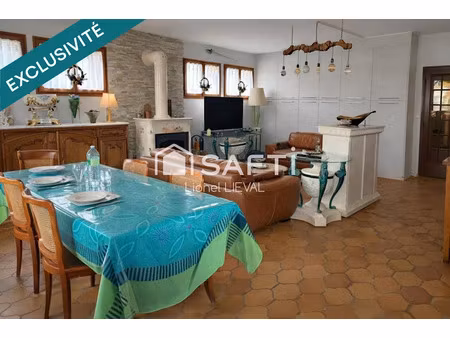 vente maison 11 pièces 220 m² à campagne-lès-hesdin (62870)  312 000 €