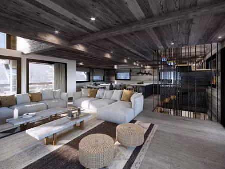 chalet de luxe à vendre à megève