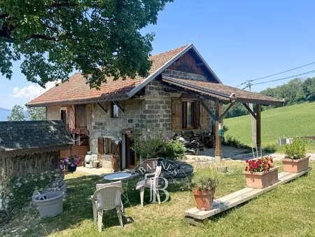 mouxy – maison avec vue panoramique sur le lac du bourget