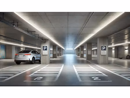 saint cyr l ecole - zac renard - 1 place de parking en sous-sol