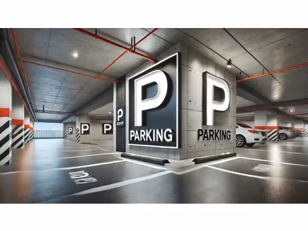 saint cyr l ecole - zac renard - 2 places de parking en enfilade