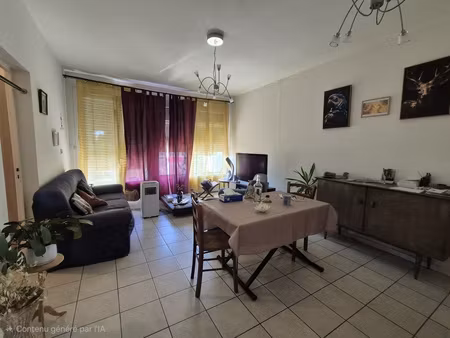 a auch  à vendre appartement t3 avec balcons et garage