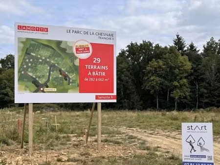 terrain 549 m² beauce