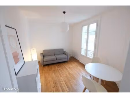 studio 21m2 meublé et rénové - montrouge