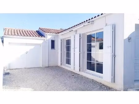 maison de plain-pied cour et jardin