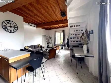 duplex meublé 82 m² - limonest centre - coup de cœur