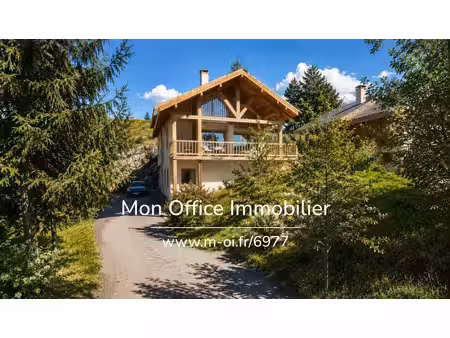 référence : 6977-mbe. - chalet haut de gamme de type 6 - à 5 min des pistes