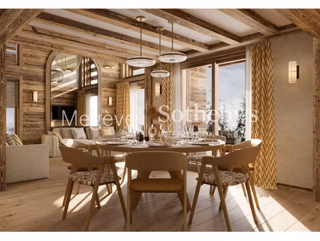 duplex de luxe à vendre à megève