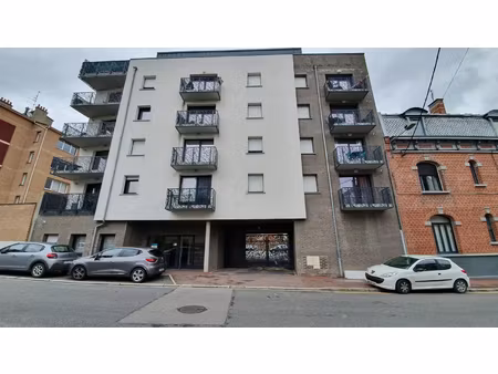 appartement lens 2 pièce(s) 37 m2 avec balcon + parking privé