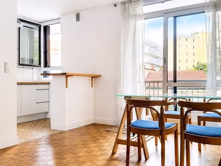 - 92100 boulogne billancourt - metro marcel sembat - studio en parfait etat - balcon - 2em