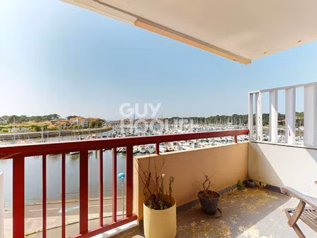 capbreton t2 + studio avec vue imprenable sur le port de capbreton