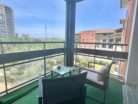 à louer ? appartement t2 meublé ? résidence la palmeraie ? toulouse zénith