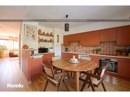 poisat - t5 en triplex familial avec terrasse  au cœur du village