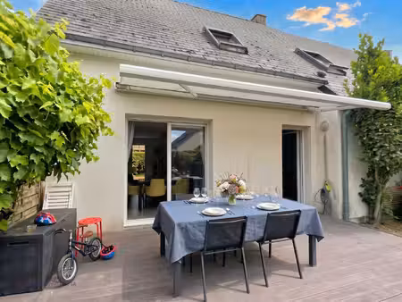 maison saint herblain bourg  3 chambres + bureau  garage  jardin clos sans vis-à-vis expos